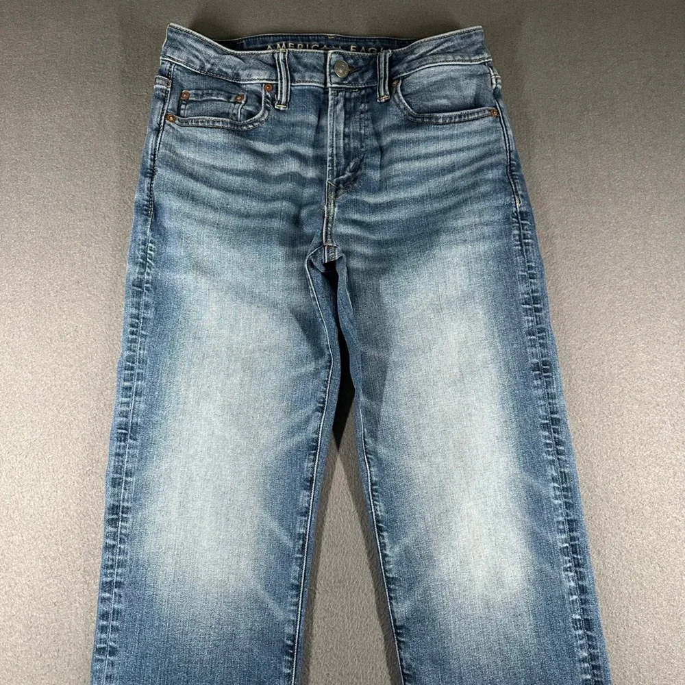 American Eagle Outfitters Original Bootcut Jeans Mens 30x32 Airflex+ Denim - Picture 3 of 16